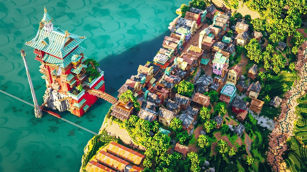 I Recreated Spirited Away In Minecraft YouTube