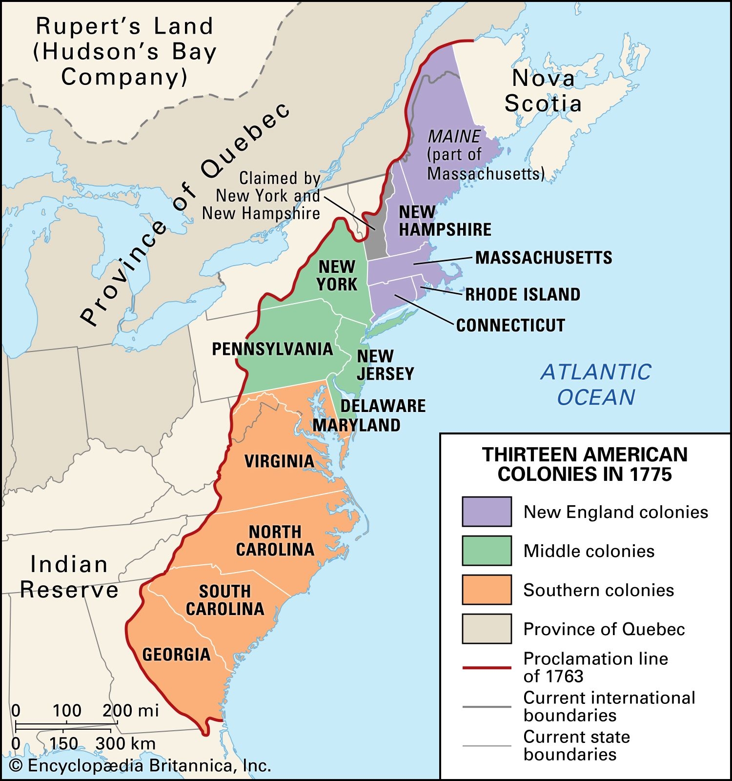 In What Order Were The 13 American Colonies Established List Dates History Britannica