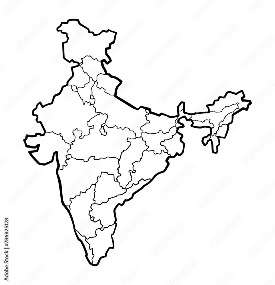 india blank map india blank map