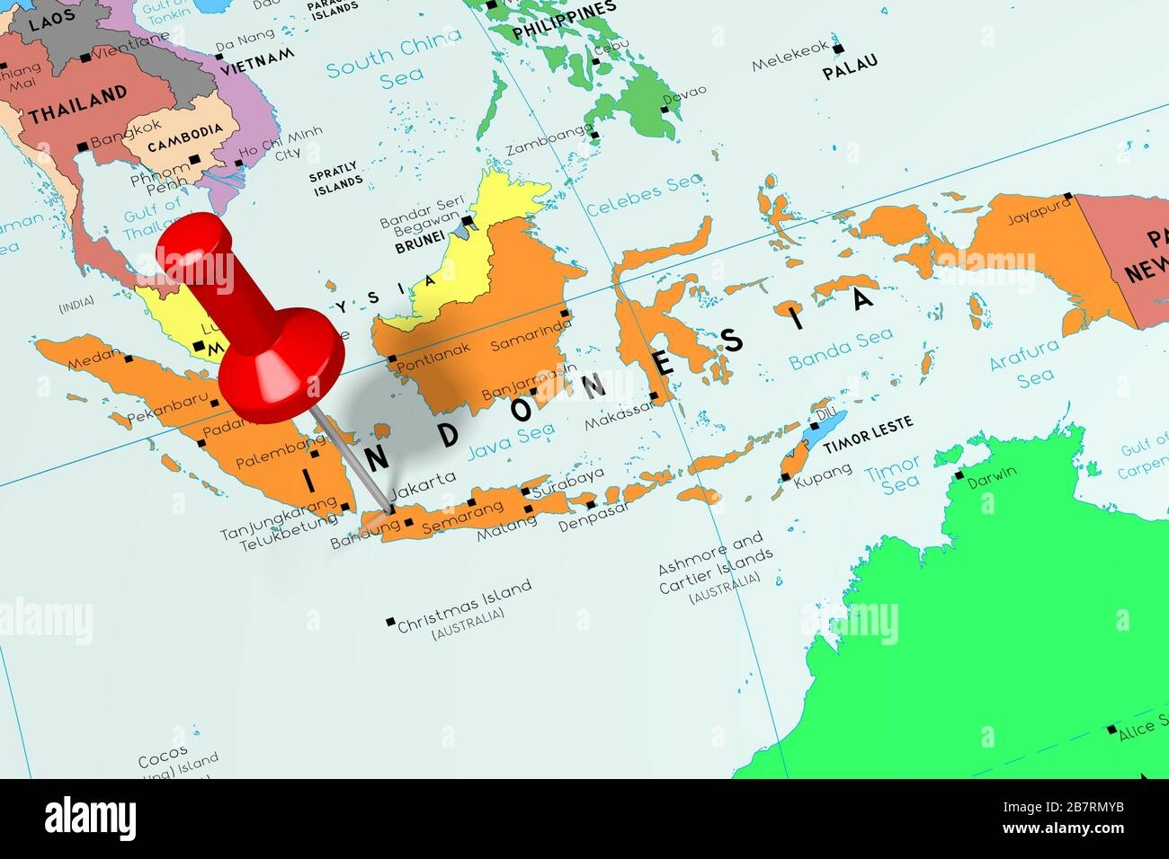 jakarta on world map jakarta on world map