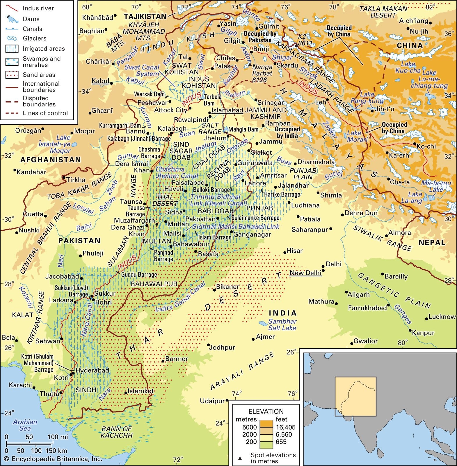 Indus River Definition Length Map History Facts Britannica