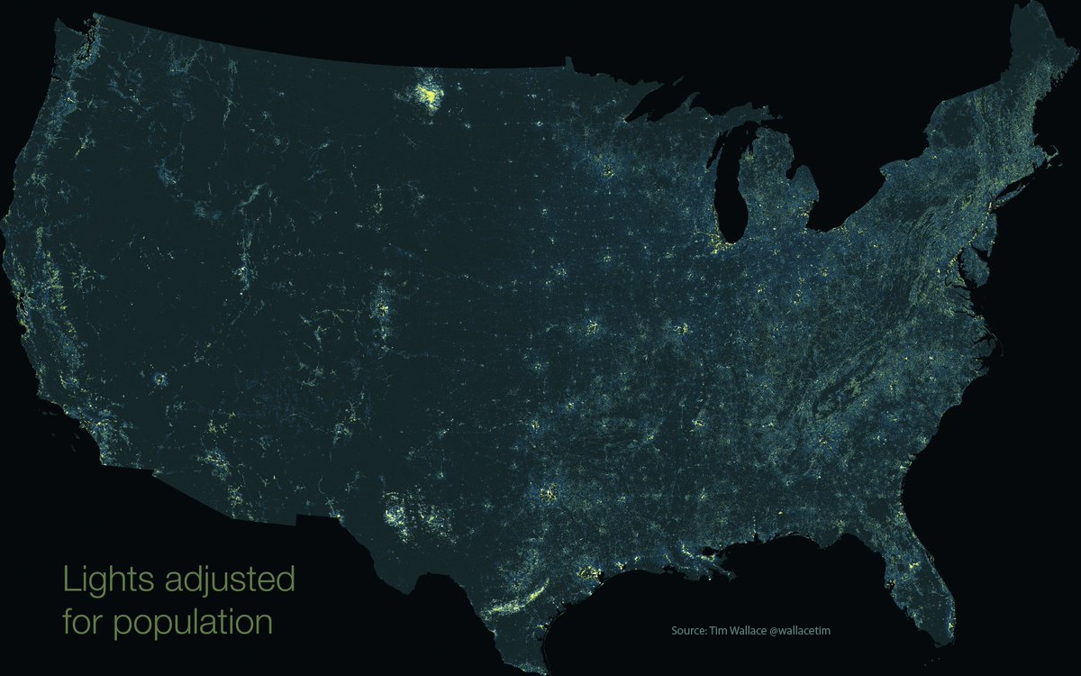 Invisible Stars Mapping America s Rural Light Pollution Invisible Stars Mapping America s Rural Light Pollution