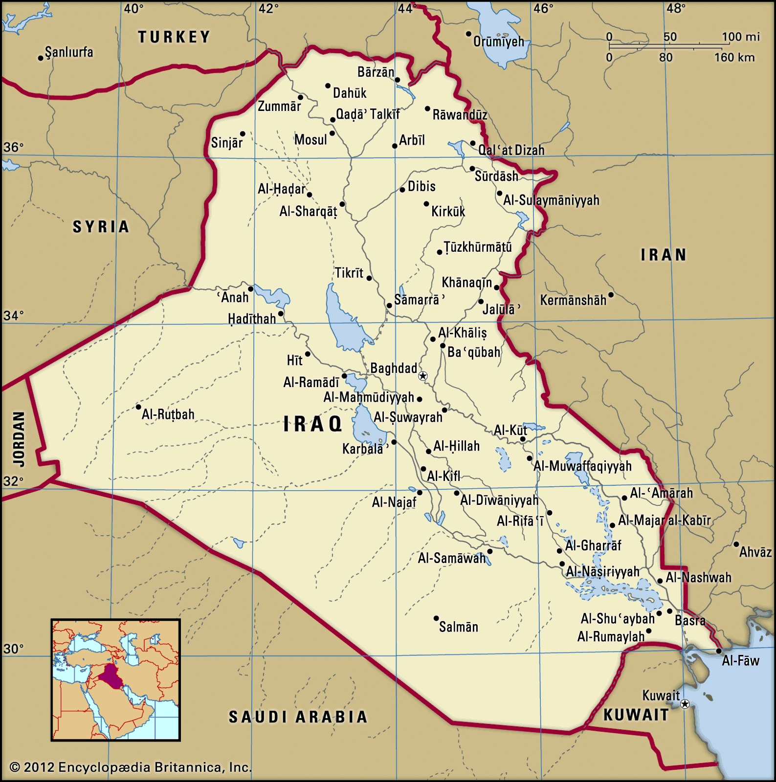 Iraq History Map Flag Population Facts Britannica Iraq History Map Flag Population Facts Britannica