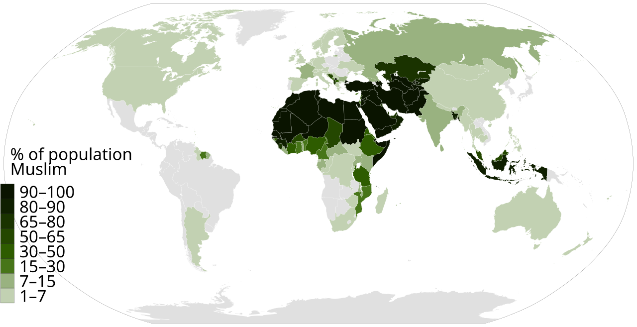 Islam By Country Wikipedia