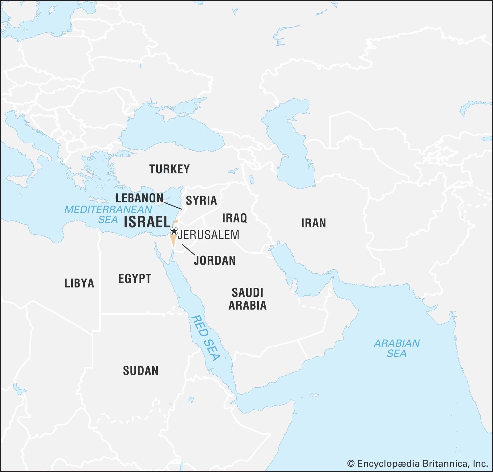 Israel Facts History Population Conflict Iran Map Britannica