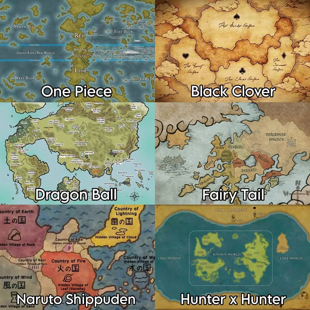 It s Crazy To Me That For The Majority Of Black Clover We ve Only Explored One Continent And Have Only Just Recently Explored A Completely New Area Hino Aka The Land Of The