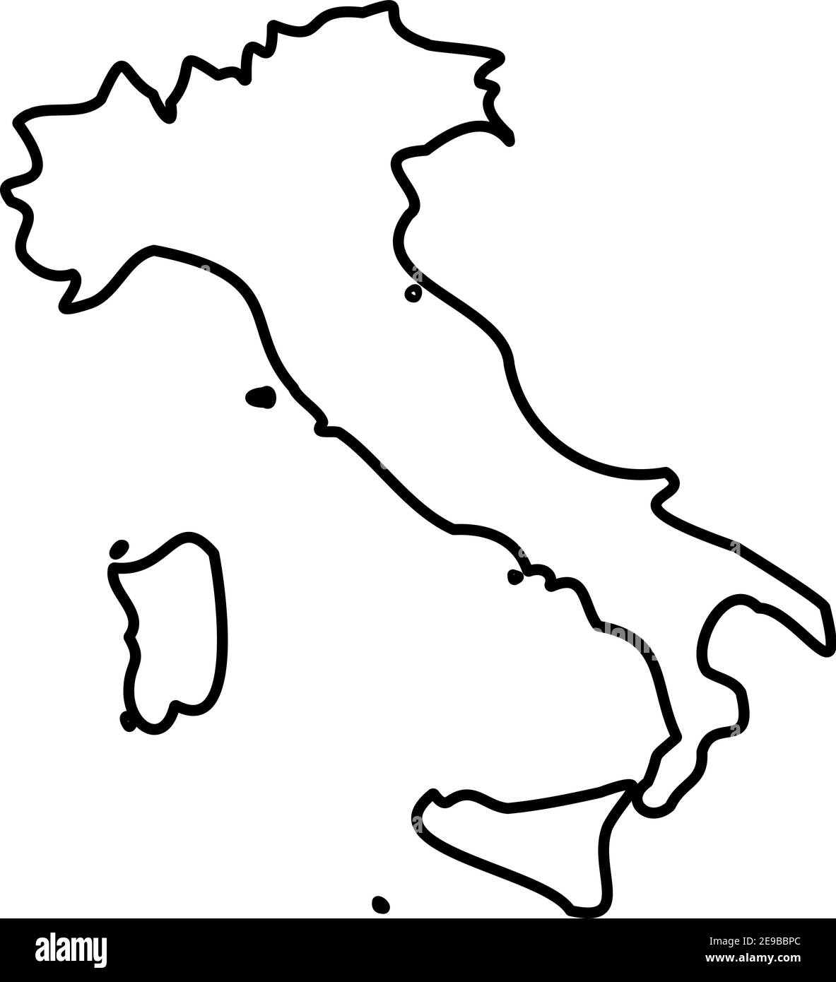Italy Solid Black Outline Border Map Of Country Area Simple Flat Vector Illustration Stock Vector Image Art Alamy Italy Solid Black Outline Border Map Of Country Area Simple Flat Vector Illustration Stock Vector Image Art Alamy