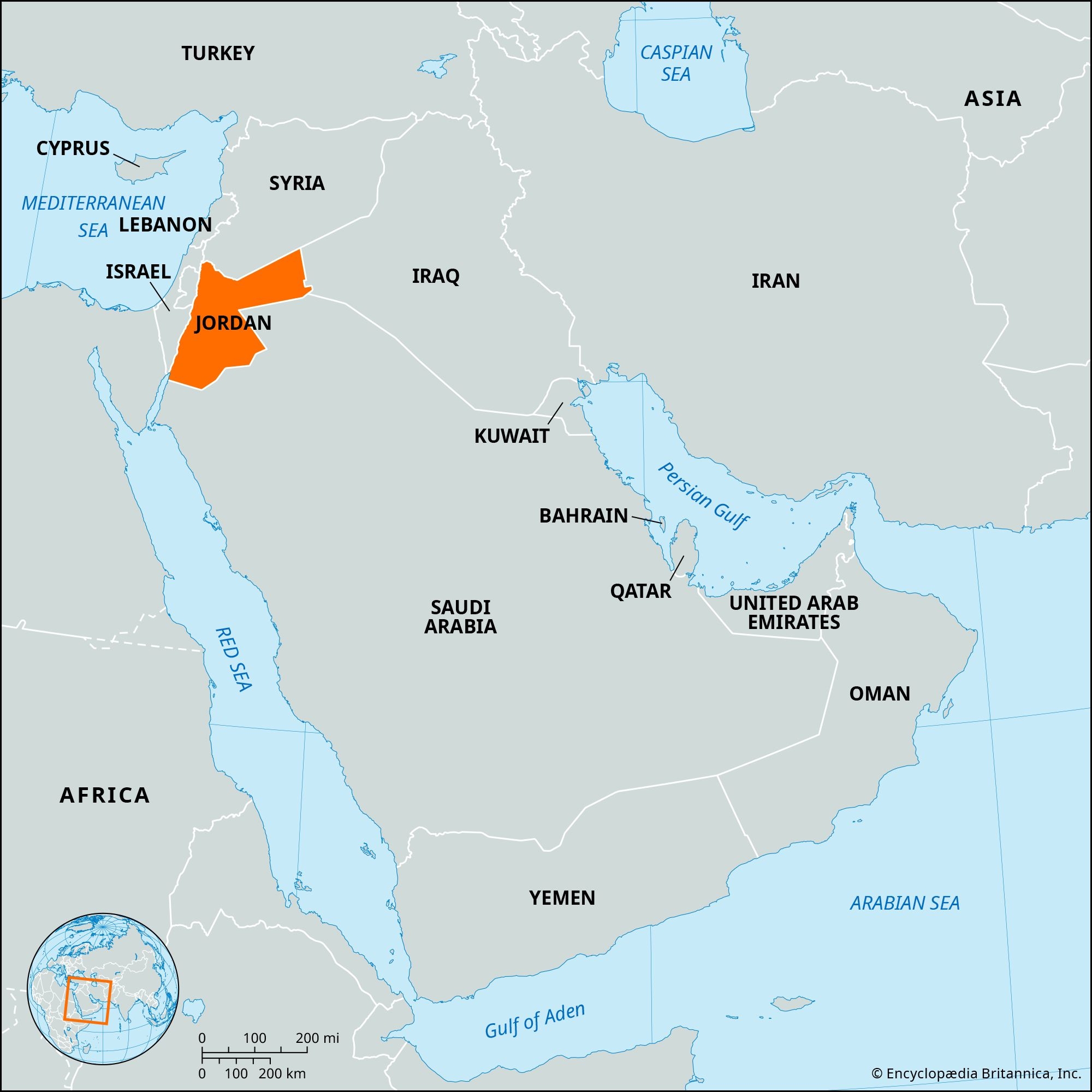 Jordan History Population Flag Map King Facts Britannica