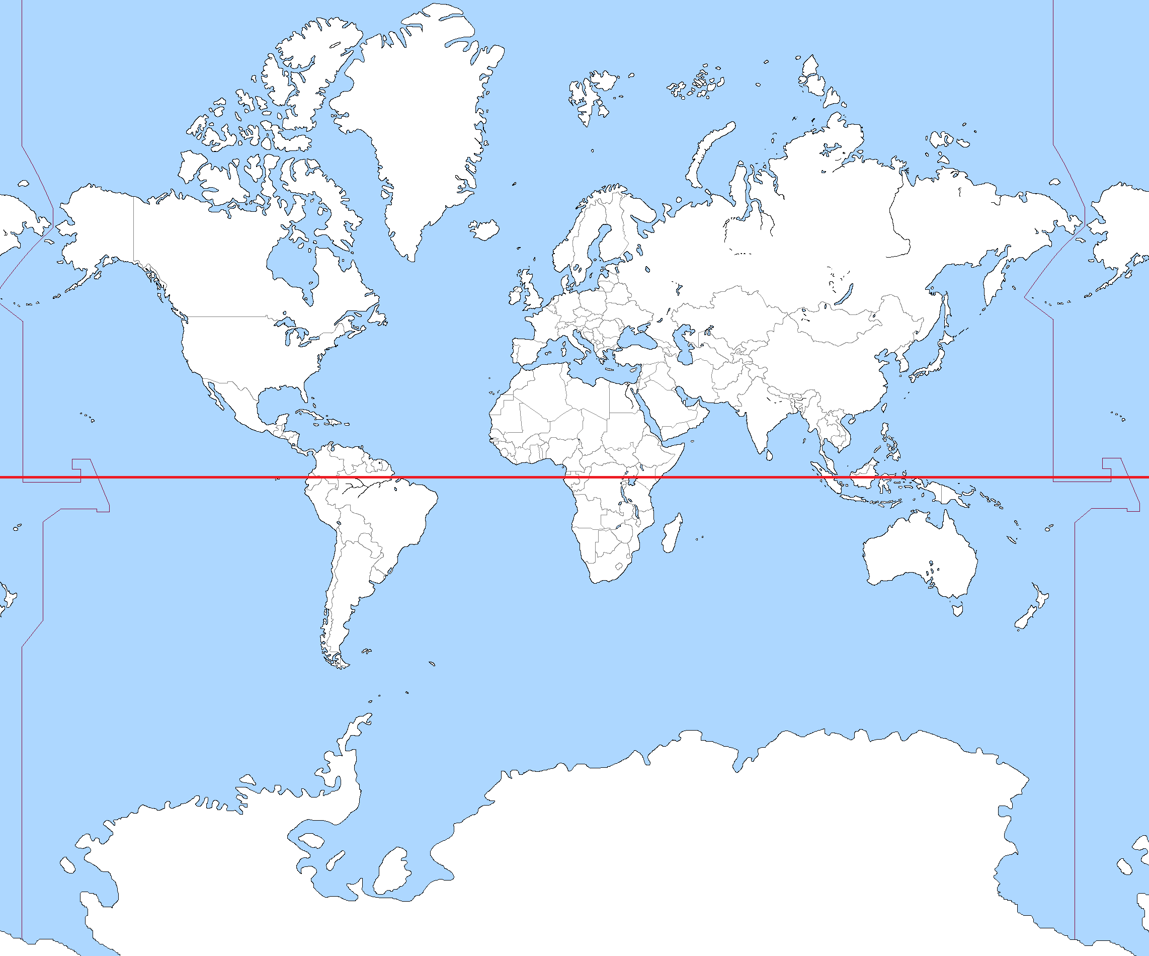 Keeping Areas Very Realistic In Mercator Projection TripleA Forum