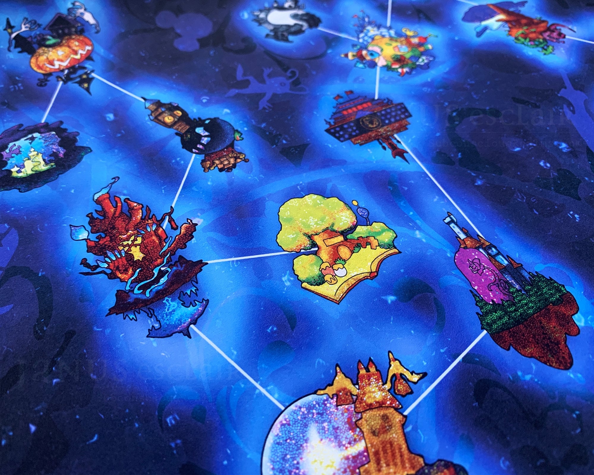 Kingdom Hearts Celestial Map Art Print Etsy Kingdom Hearts Celestial Map Art Print Etsy