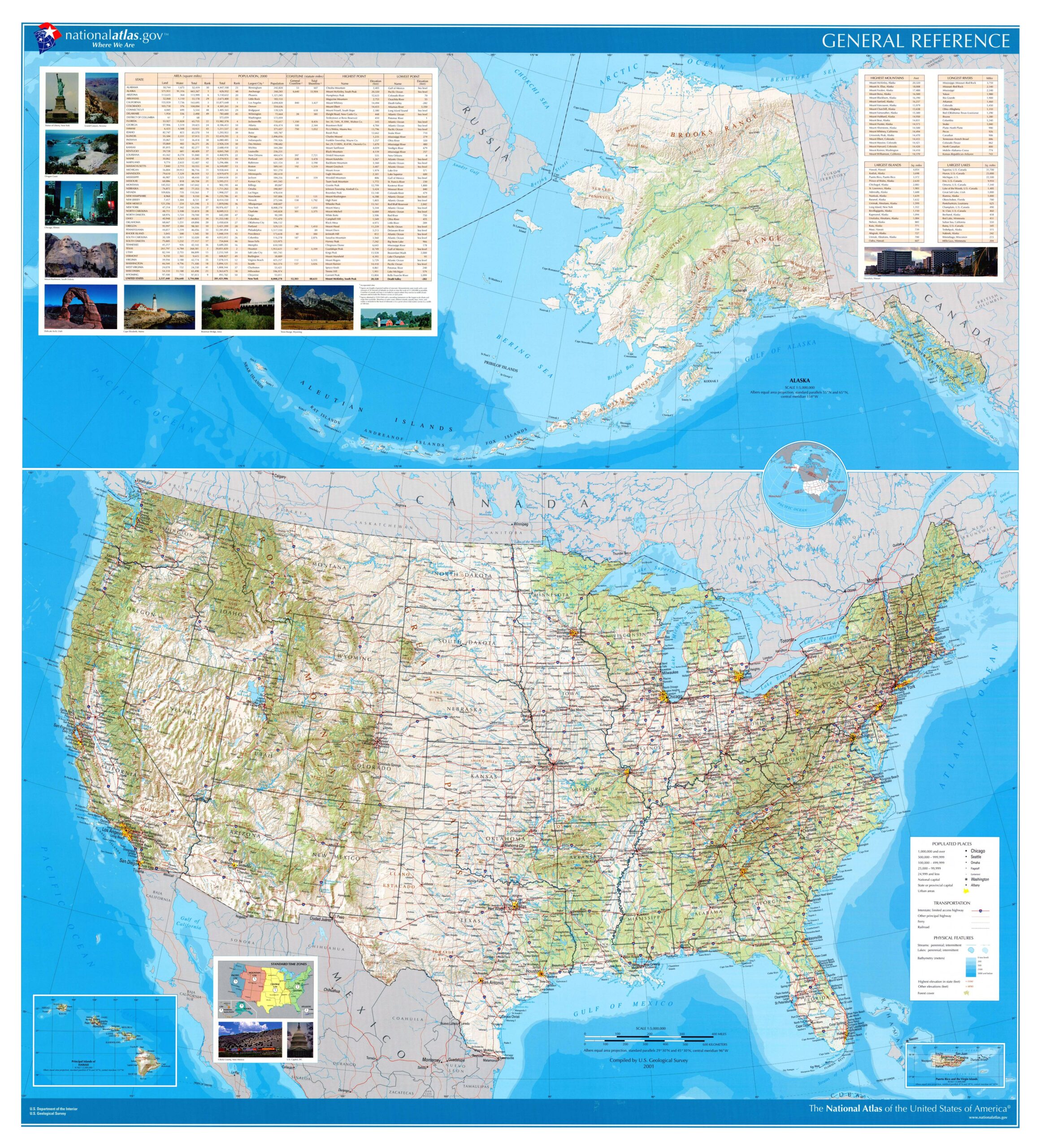 big map of the united states
