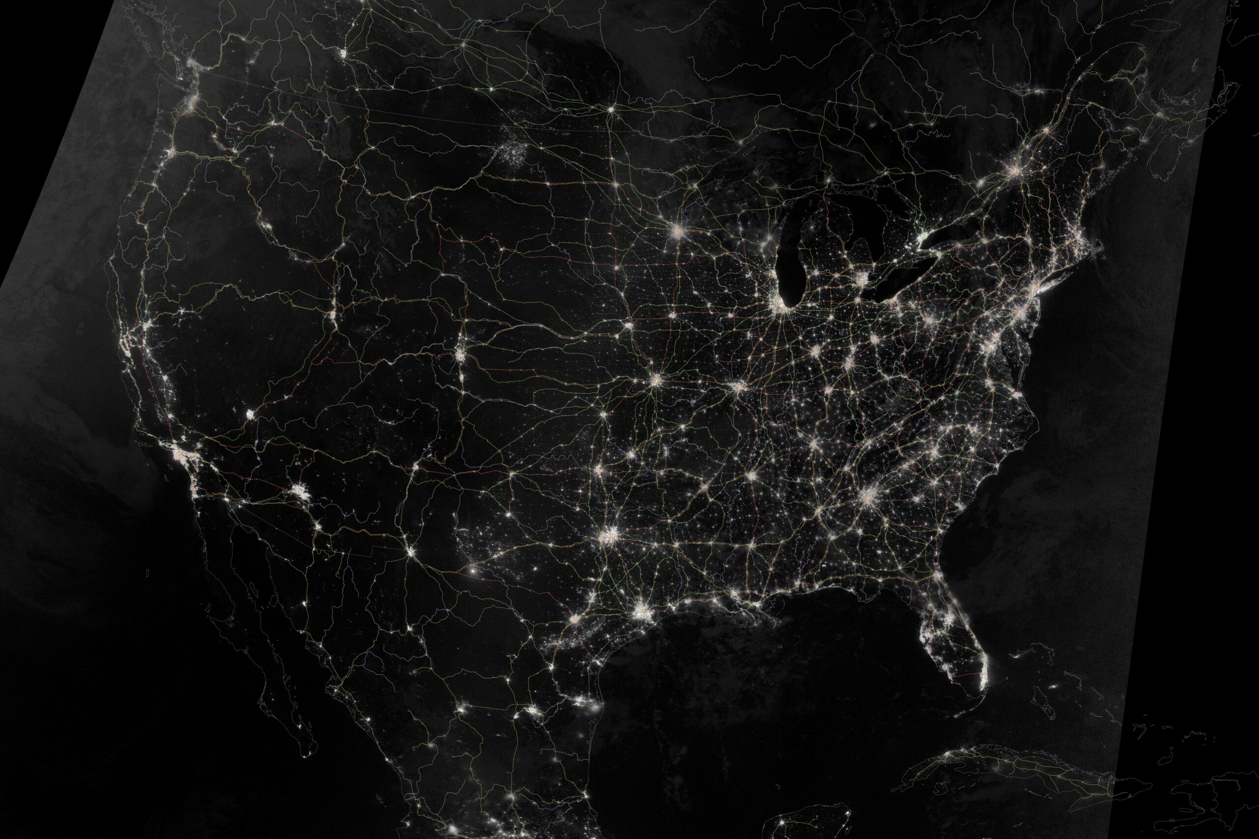 Lighting The Paths Across The U S NASA Science Lighting The Paths Across The U S NASA Science