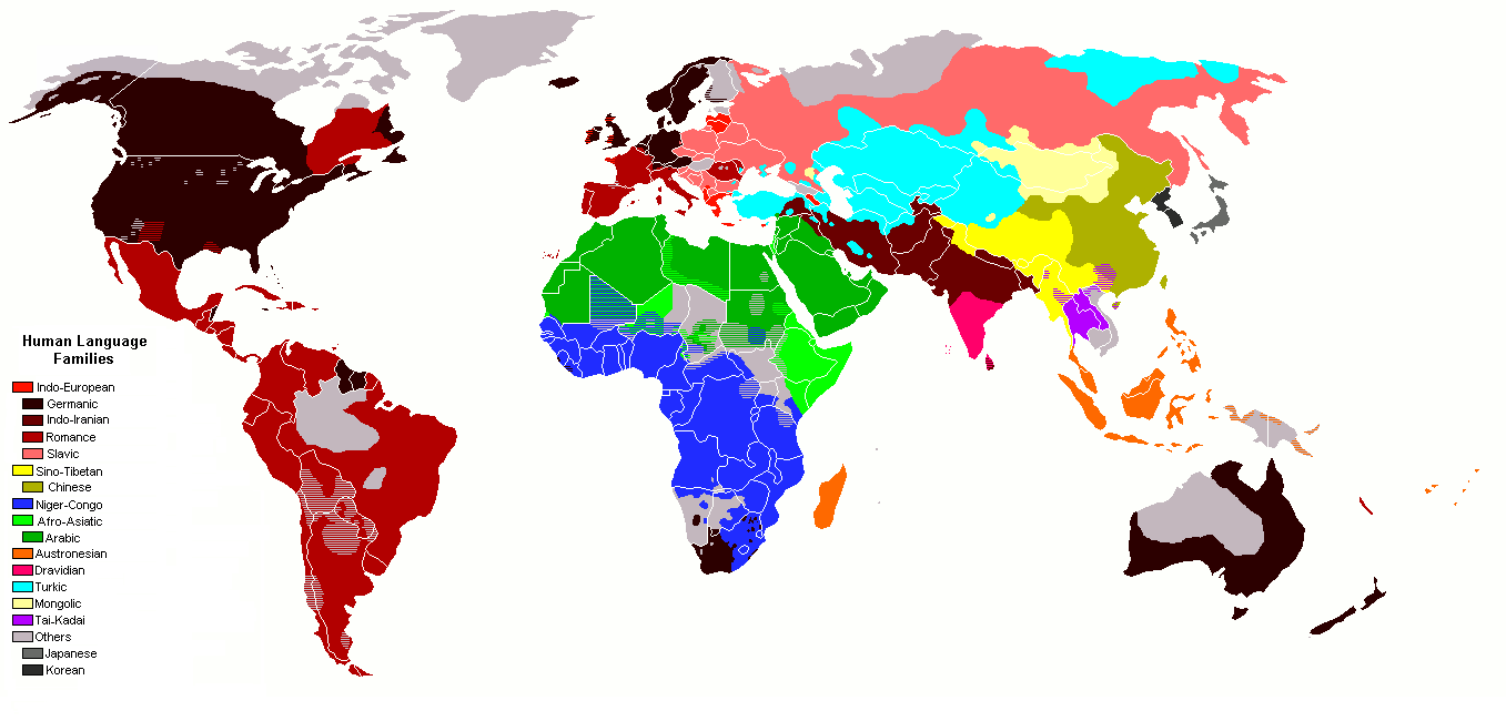 List Of Languages By Total Number Of Speakers Wikipedia