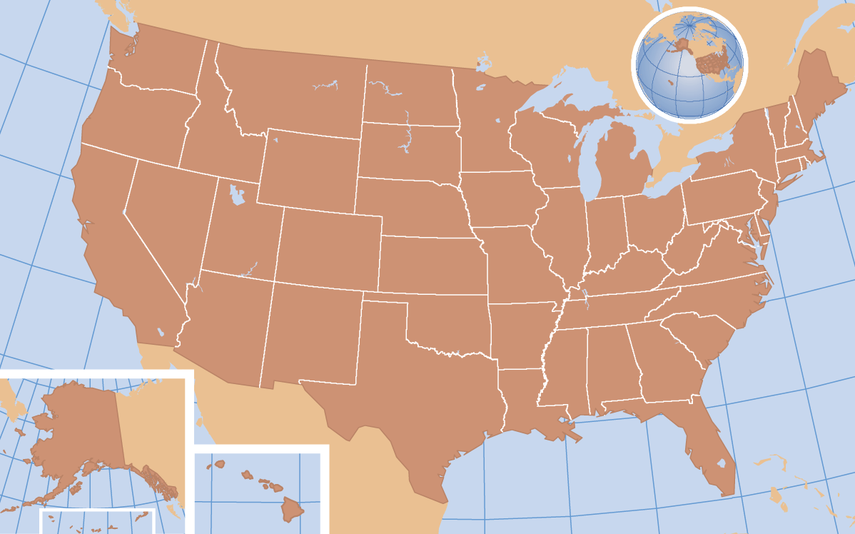 Location Of Alaska On USA Maps
