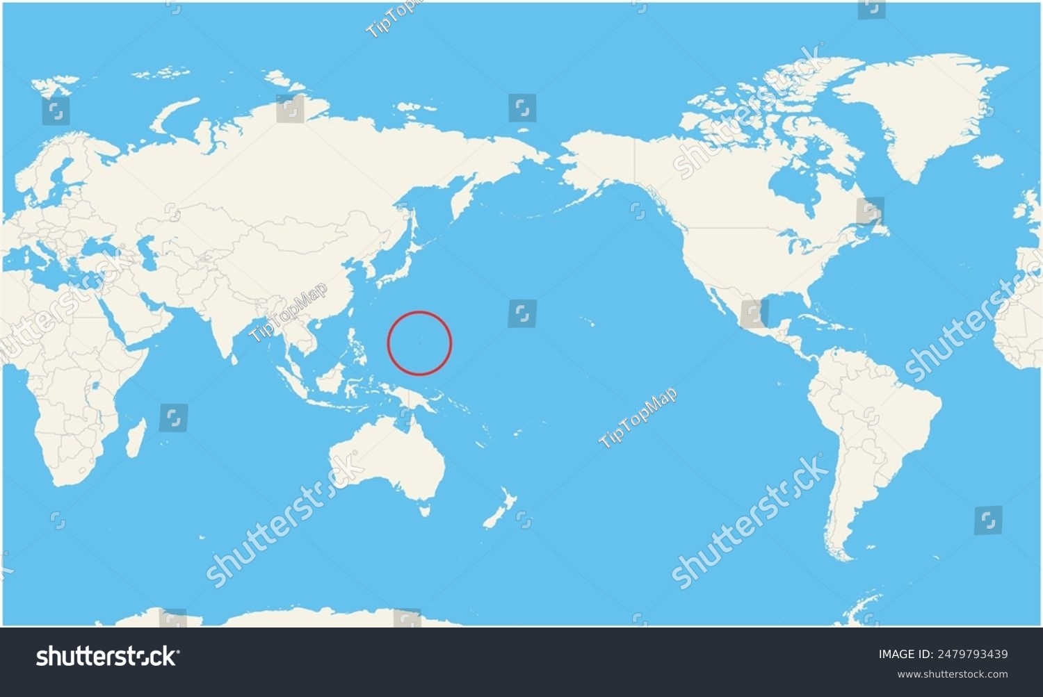 Locator Map Showing Location Guam Stock Vector Royalty Free 2479793439 Shutterstock