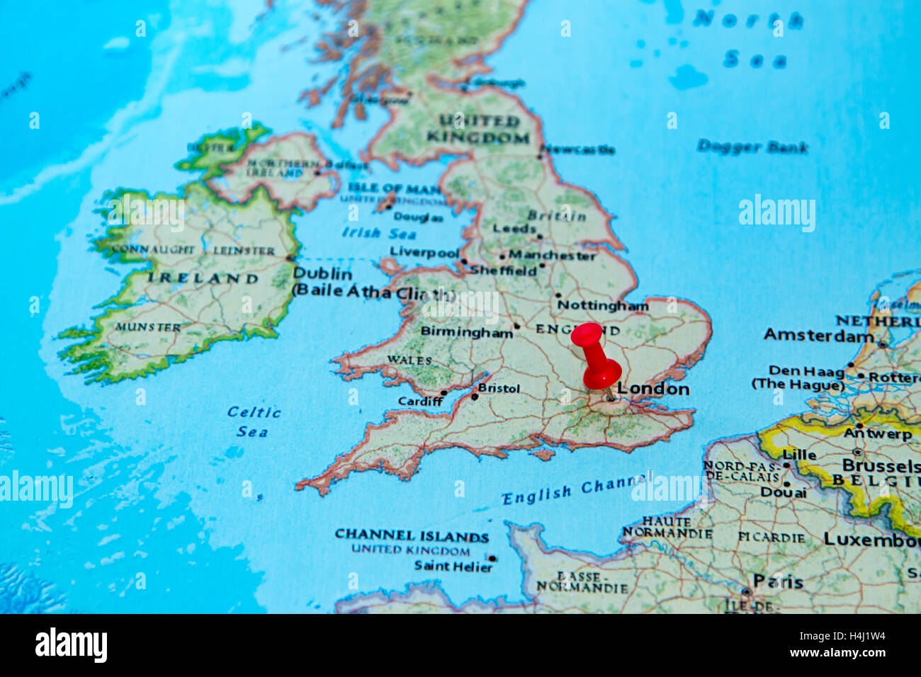 london map of the world