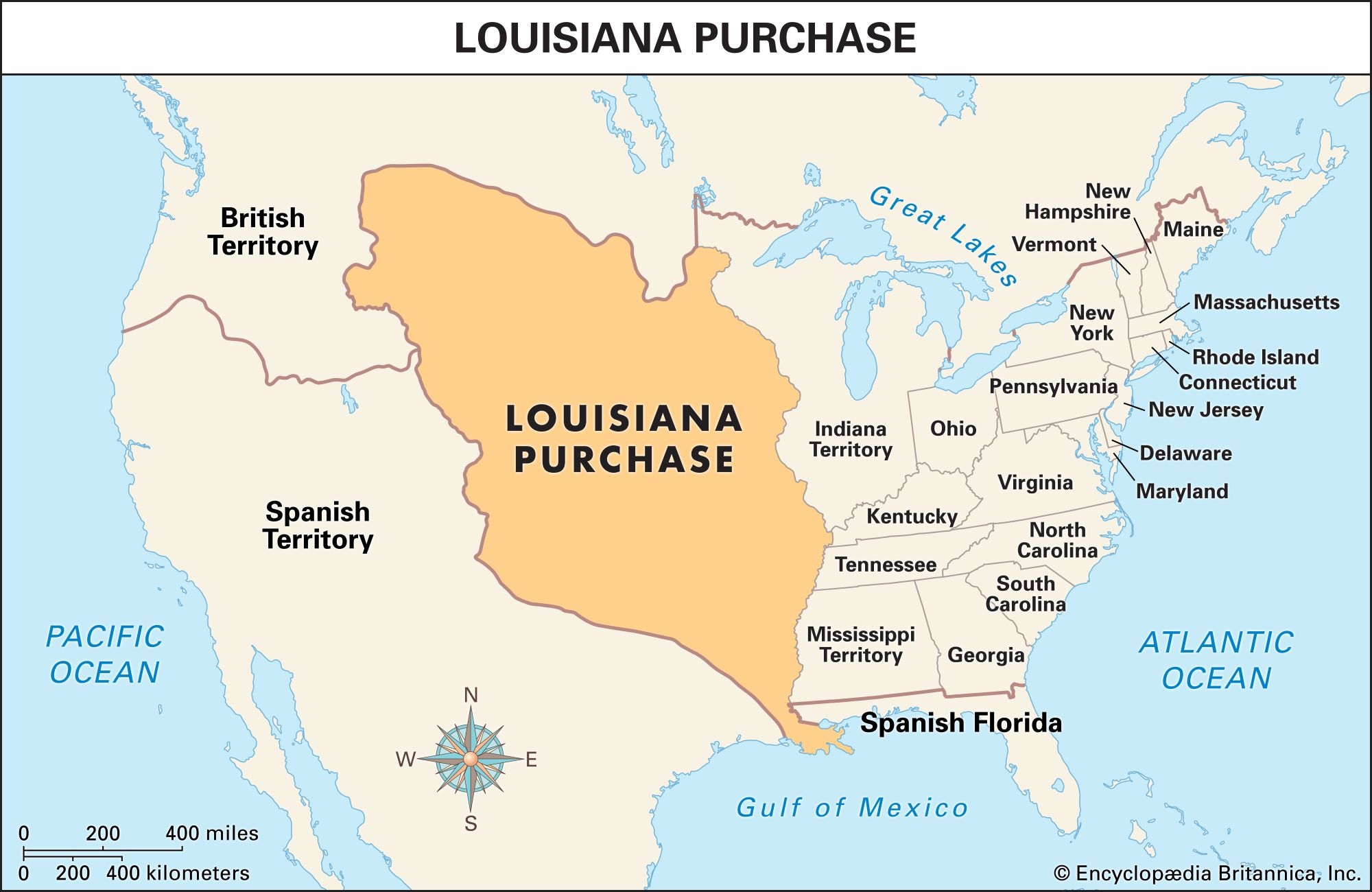Louisiana Purchase Definition Date Cost History Map States Significance Facts Britannica