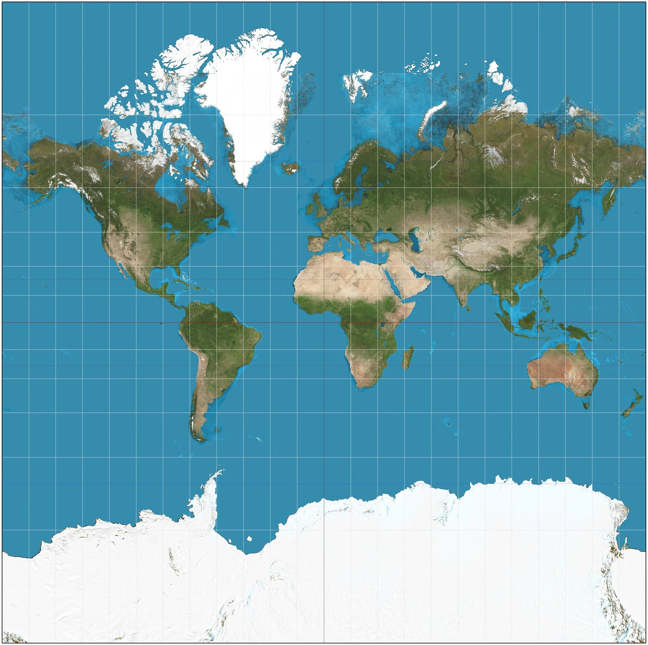 Map Distortions The Web Mercator Projection And The True Size Of Indonesia TerraLab Environmental And GIS Consulting