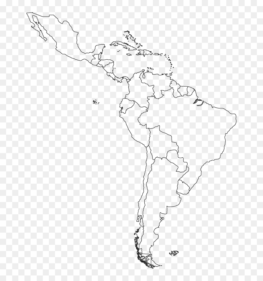 Map Latin Central Blank America South Clipart Blank Spanish Countries Map HD Png Download Vhv Map Latin Central Blank America South Clipart Blank Spanish Countries Map HD Png Download Vhv