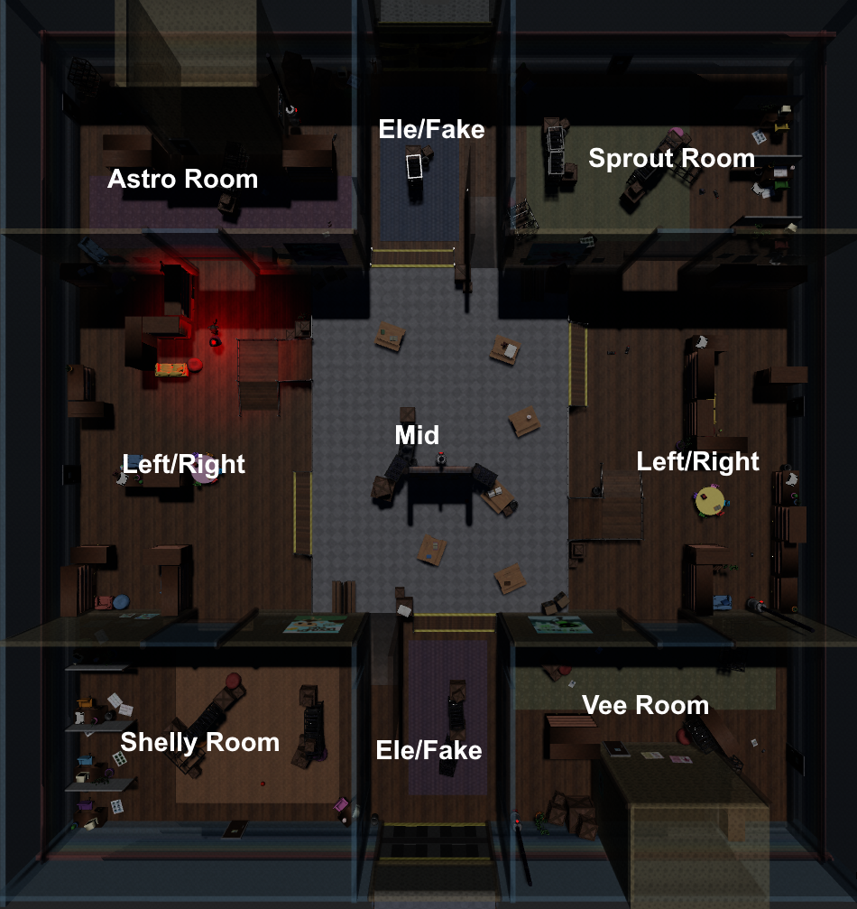 Map Layouts Callouts And Machine Spawns Dandy s World Guides Speedrun