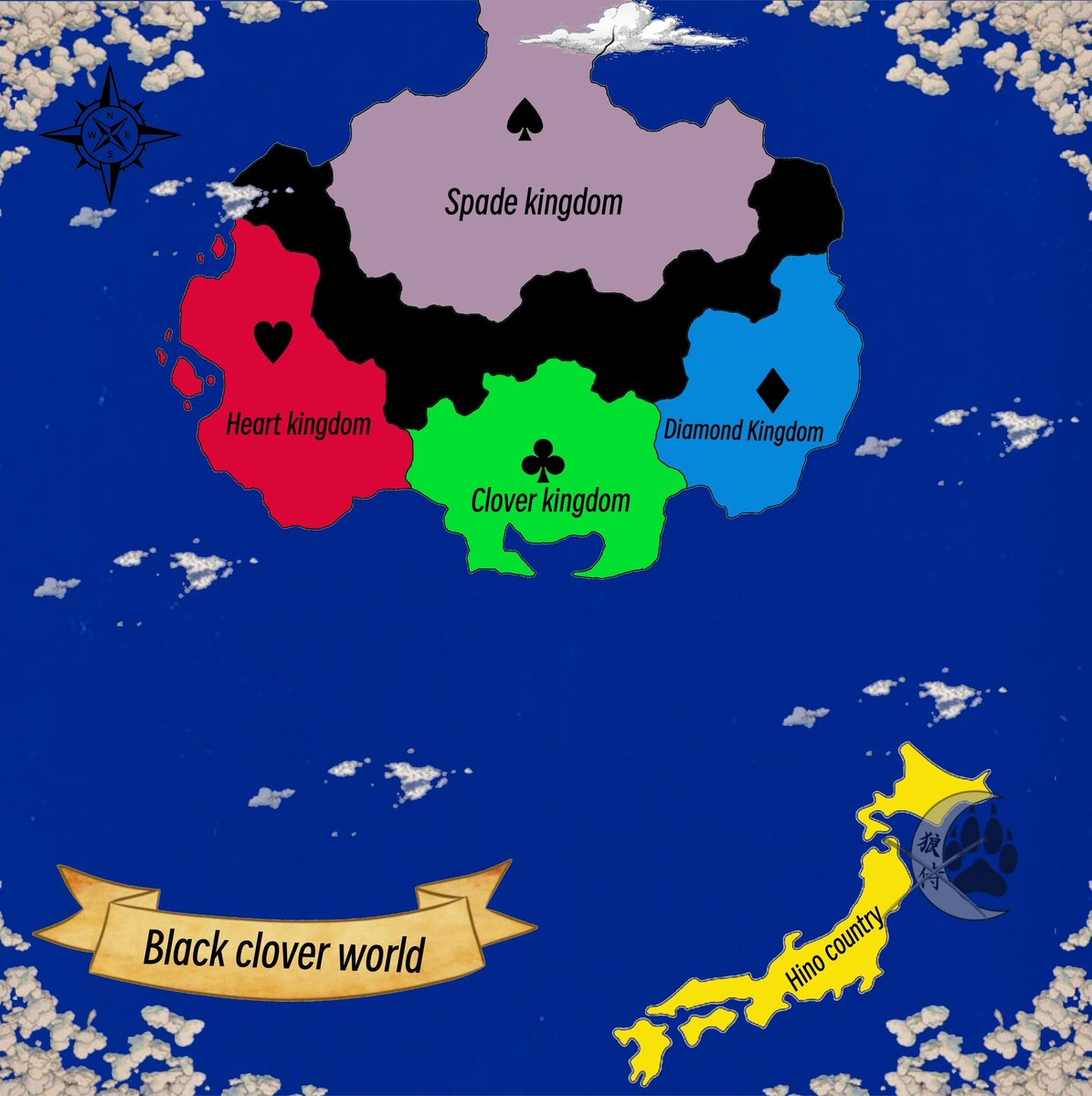 Map Of Black Clover