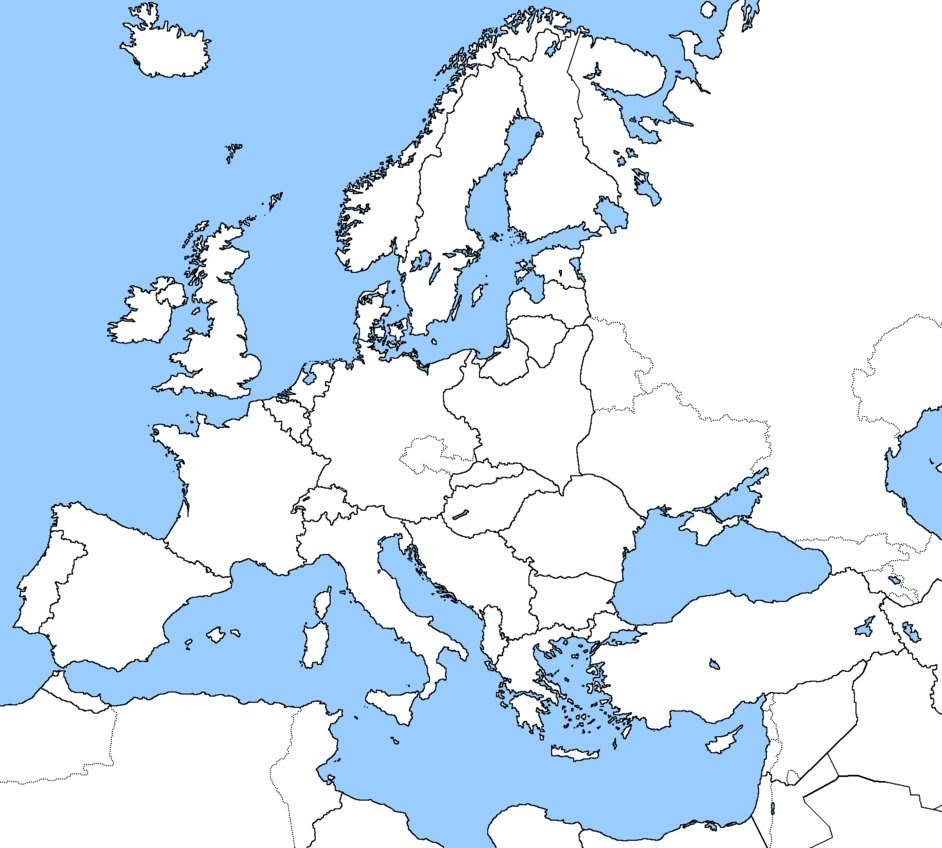 Map Of Europe 1939 Diagram Quizlet