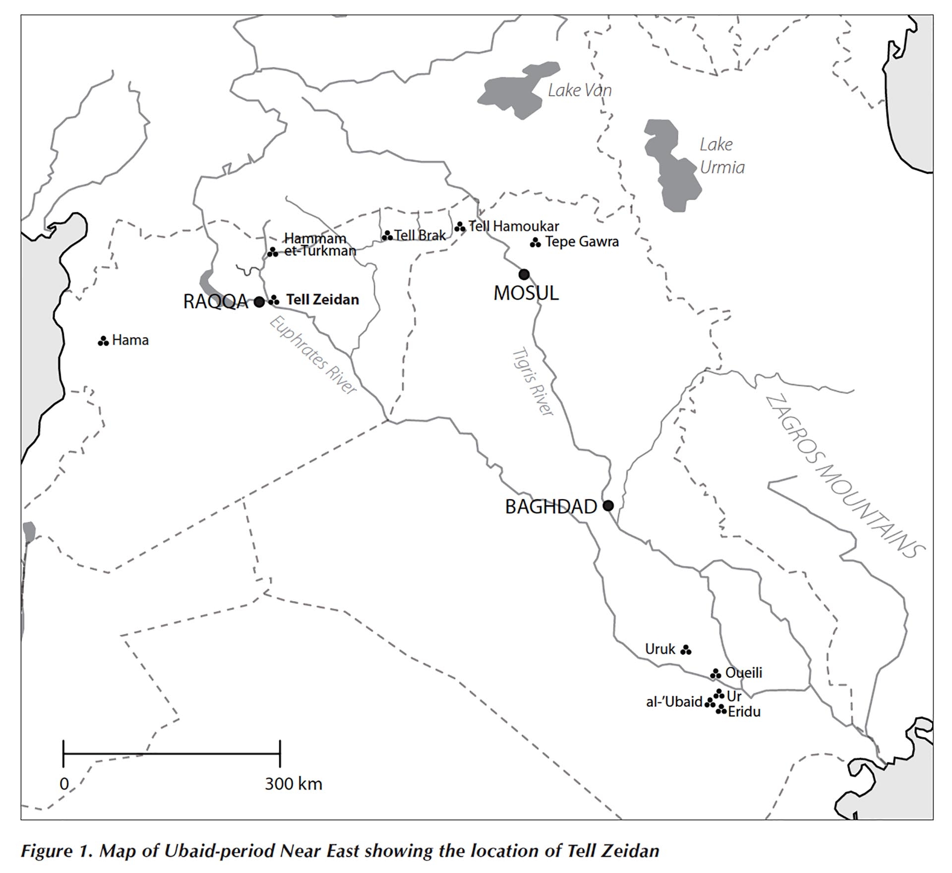 blank map of mesopotamia