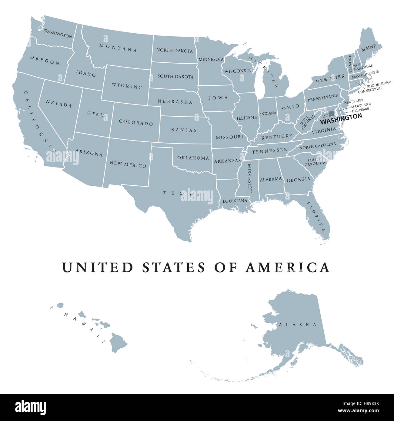 united states map with alaska and hawaii united states map with alaska and hawaii