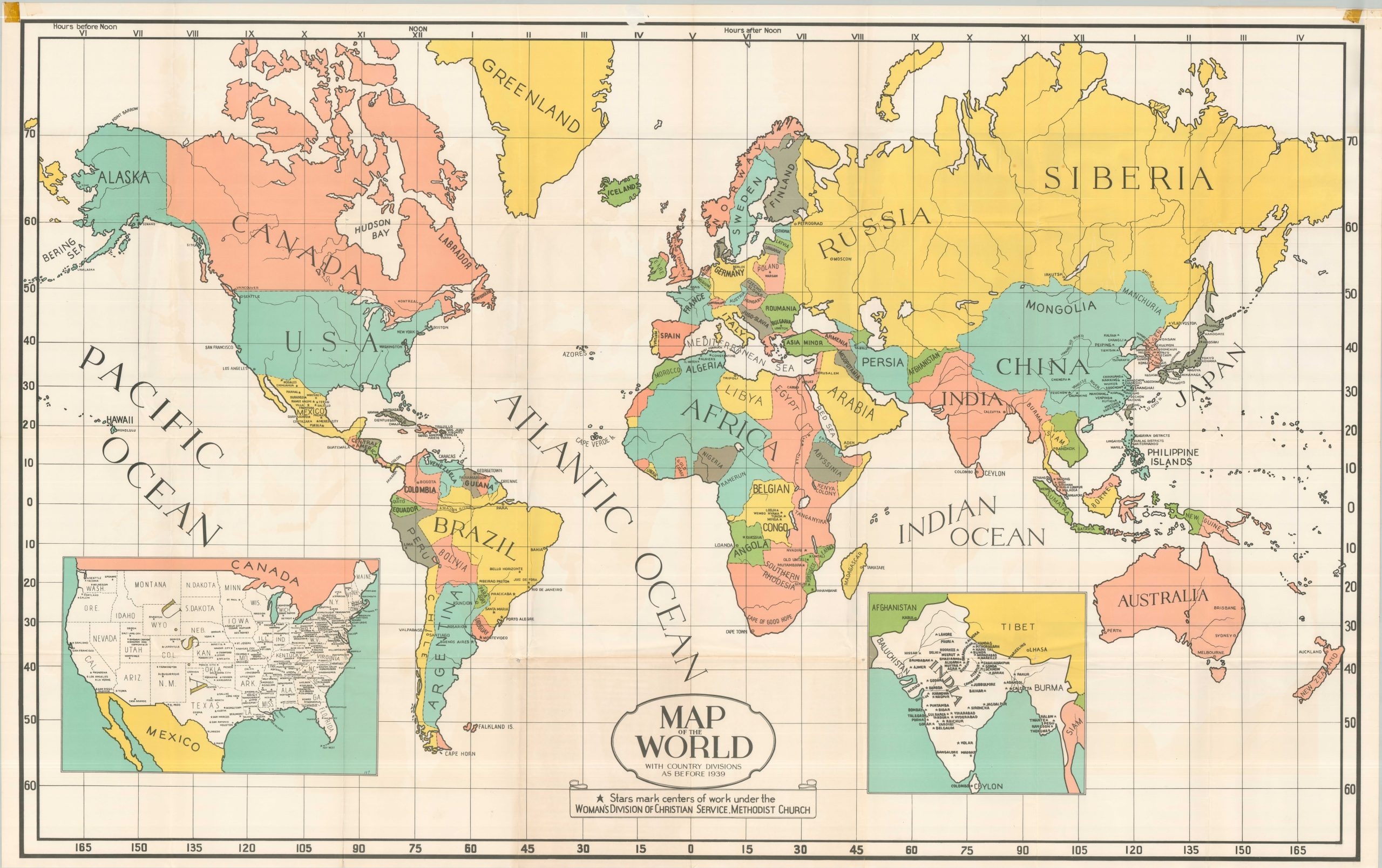 Map Of The World With Country Divisions As Before 1939 Curtis Wright Maps Map Of The World With Country Divisions As Before 1939 Curtis Wright Maps