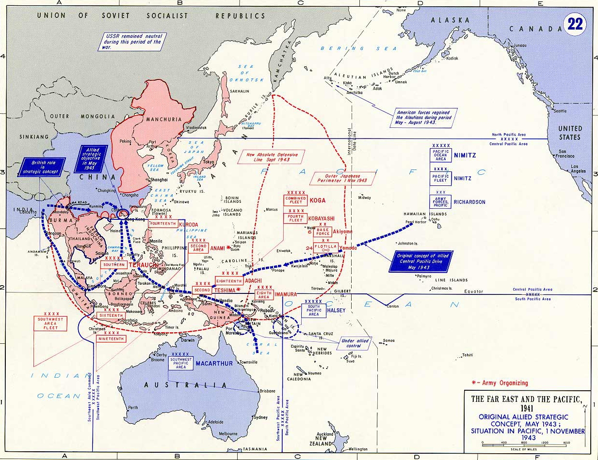 world war 2 map of pacific world war 2 map of pacific