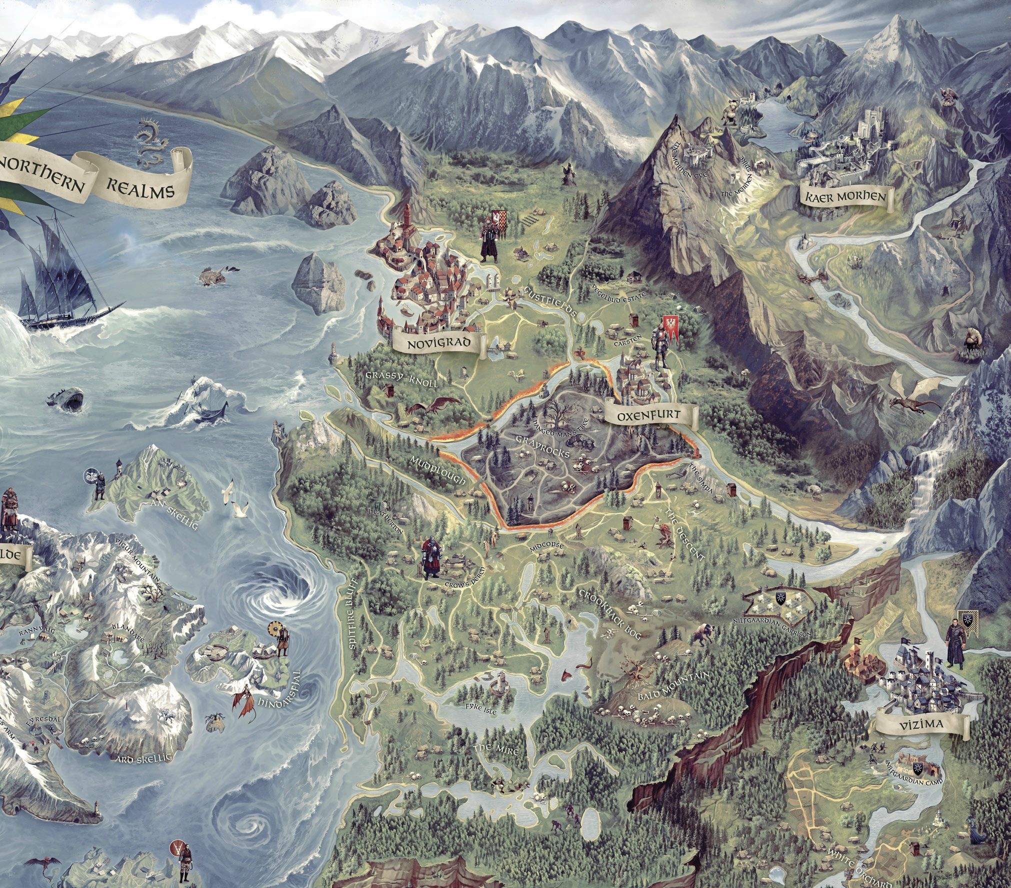 Map The Witcher 3 Guide IGN