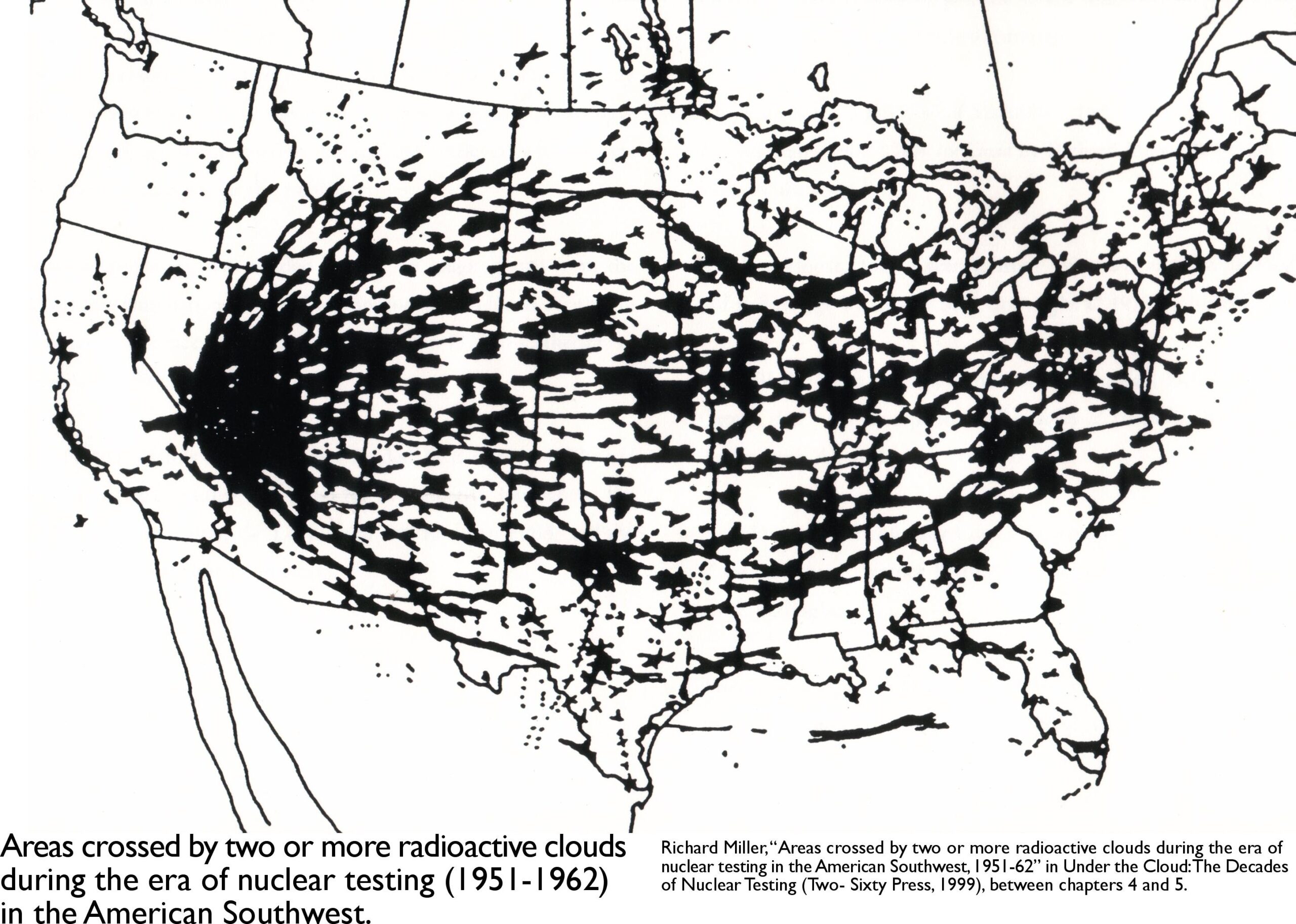 Mapping Radioactive Fallout In The United States Making Maps DIY Cartography Mapping Radioactive Fallout In The United States Making Maps DIY Cartography
