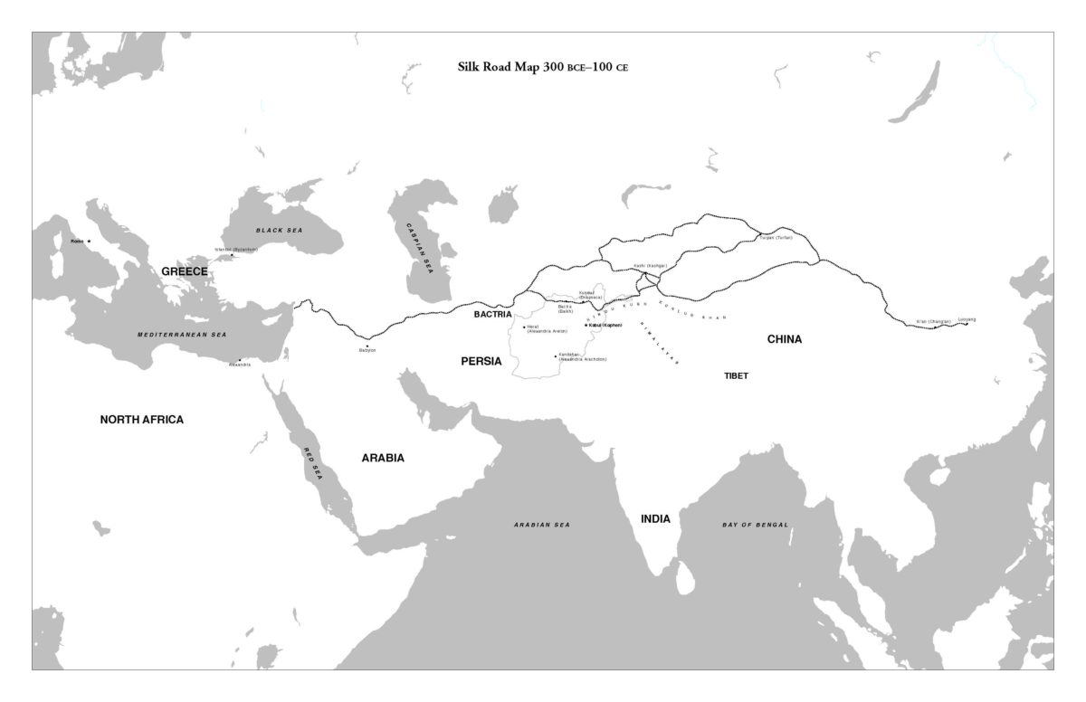 Mapping The Silk Road Education Asian Art Museum
