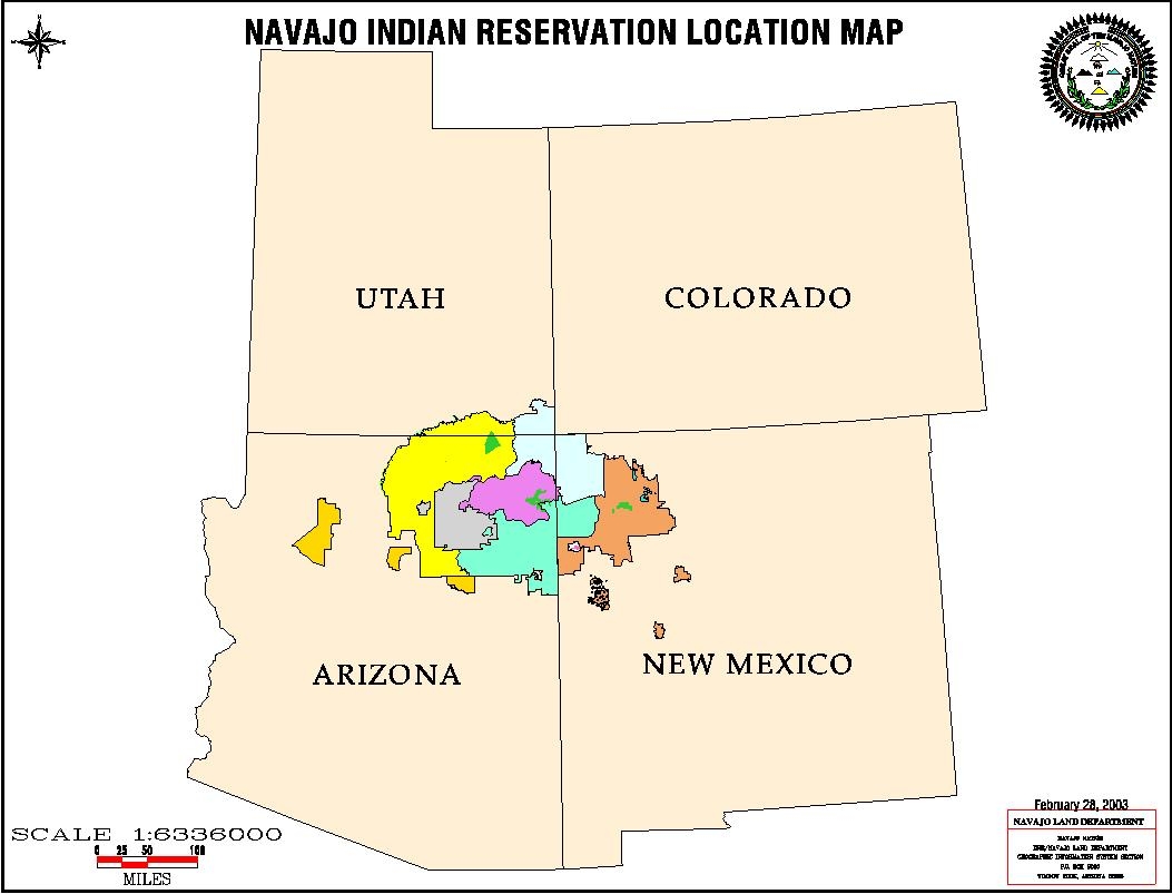 Maps Navajo Land Department