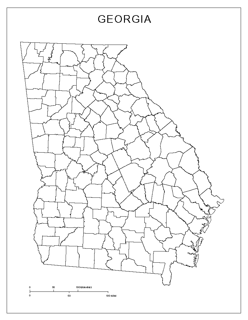 Maps Of Georgia Maps Of Georgia