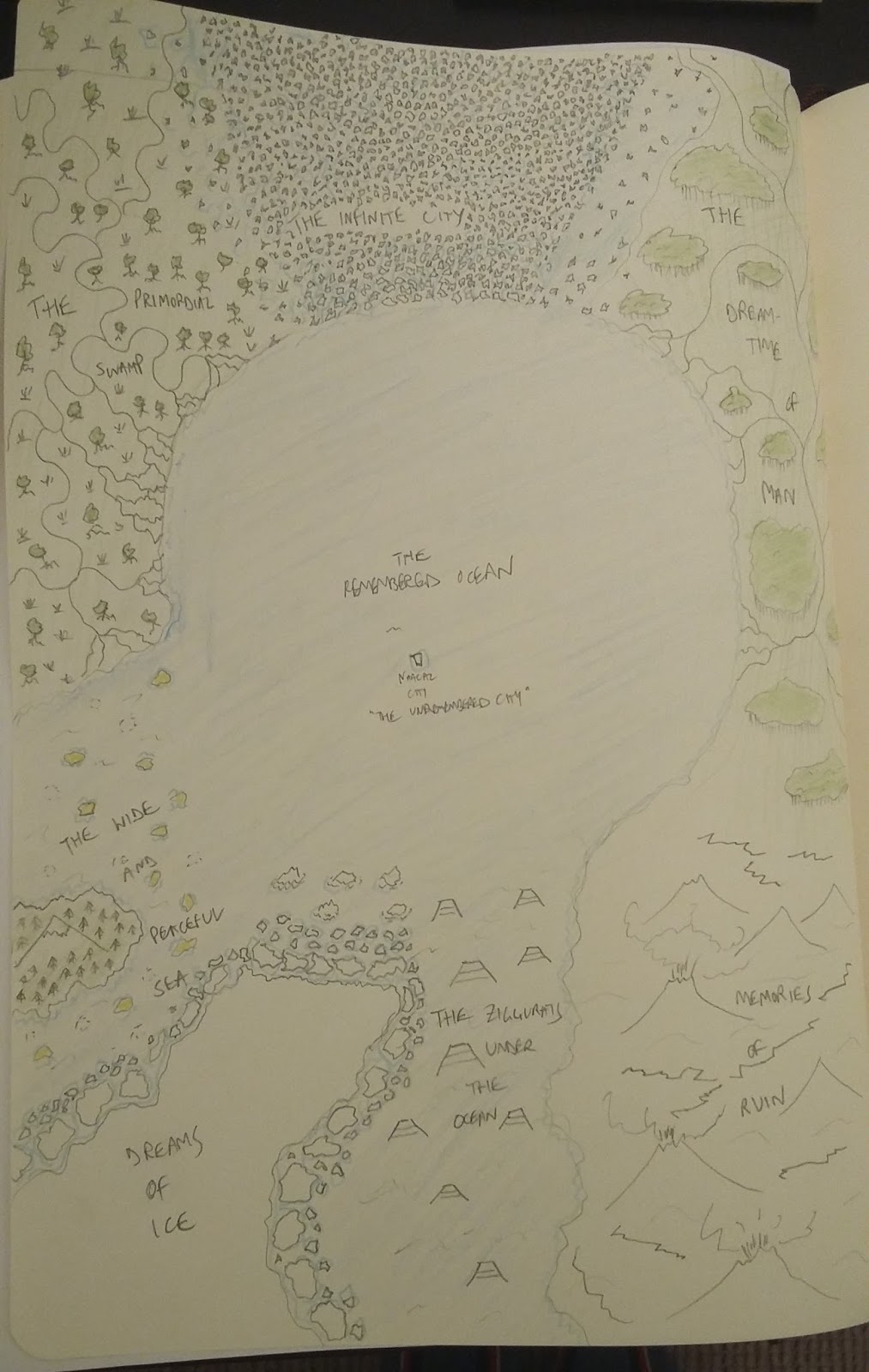 Monsters And Manuals A Map Of A Memory World