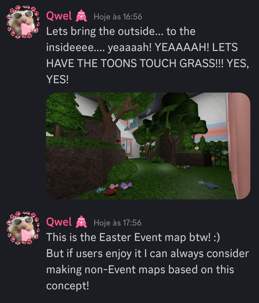 More Sneak Peeks For The Dandy s World Easter Update This Time Qwel Has Shared A Little Bit Of The Map Being Worked For The Update And Just Like I Imagined It Is