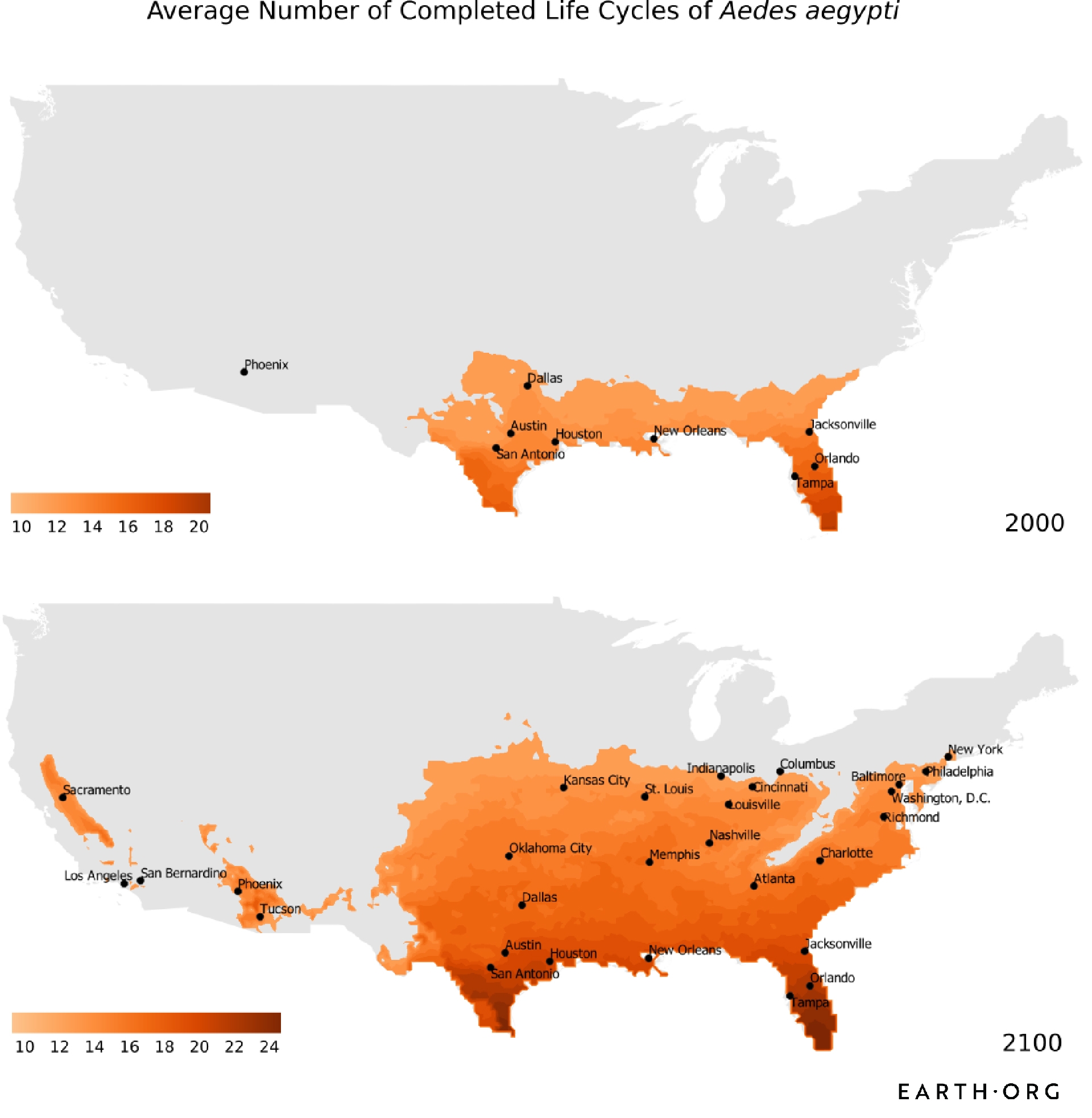 Mosquitoes And Climate Change USA Earth Org