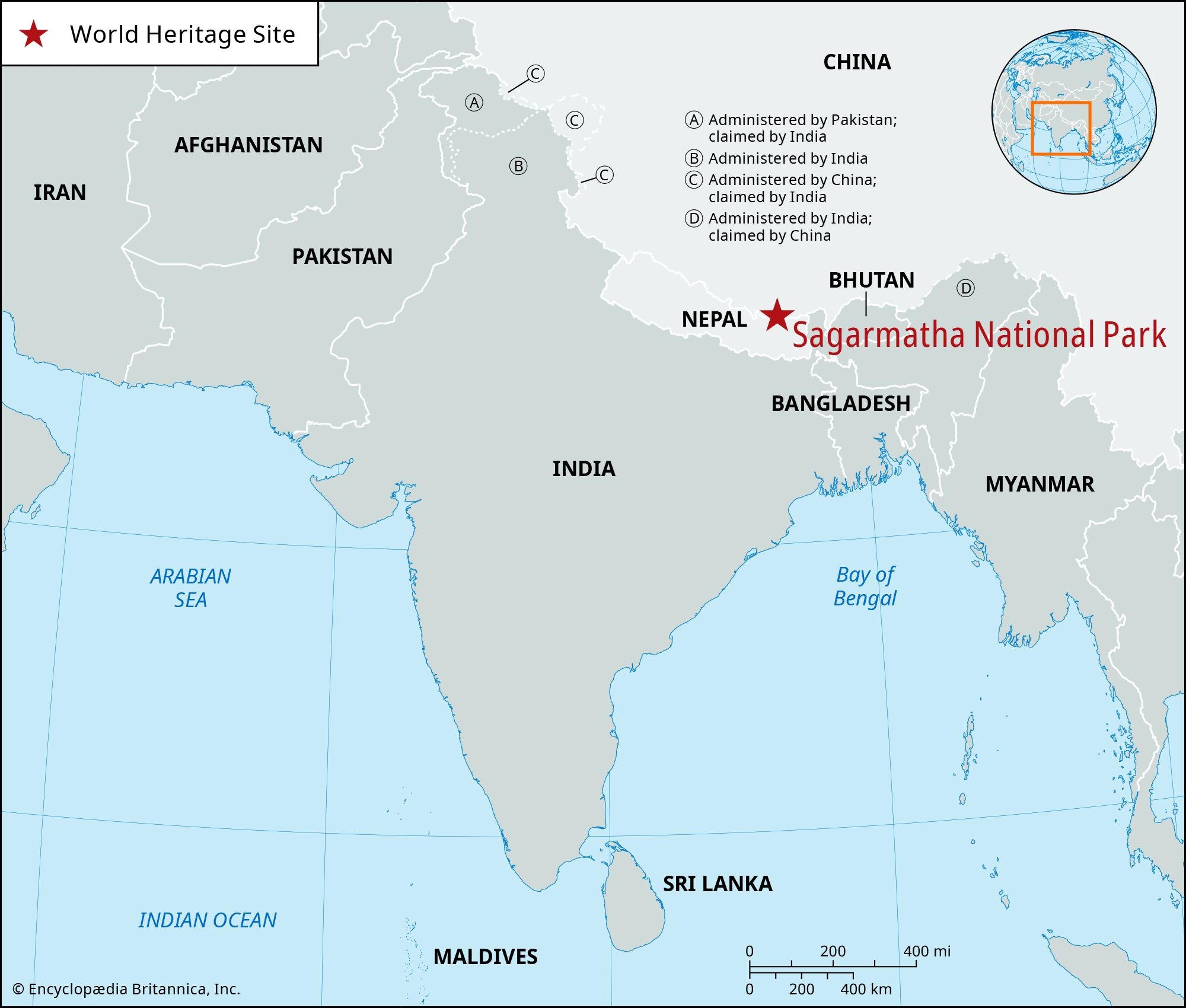 Mount Everest Height Map Deaths Facts Climbers Britannica