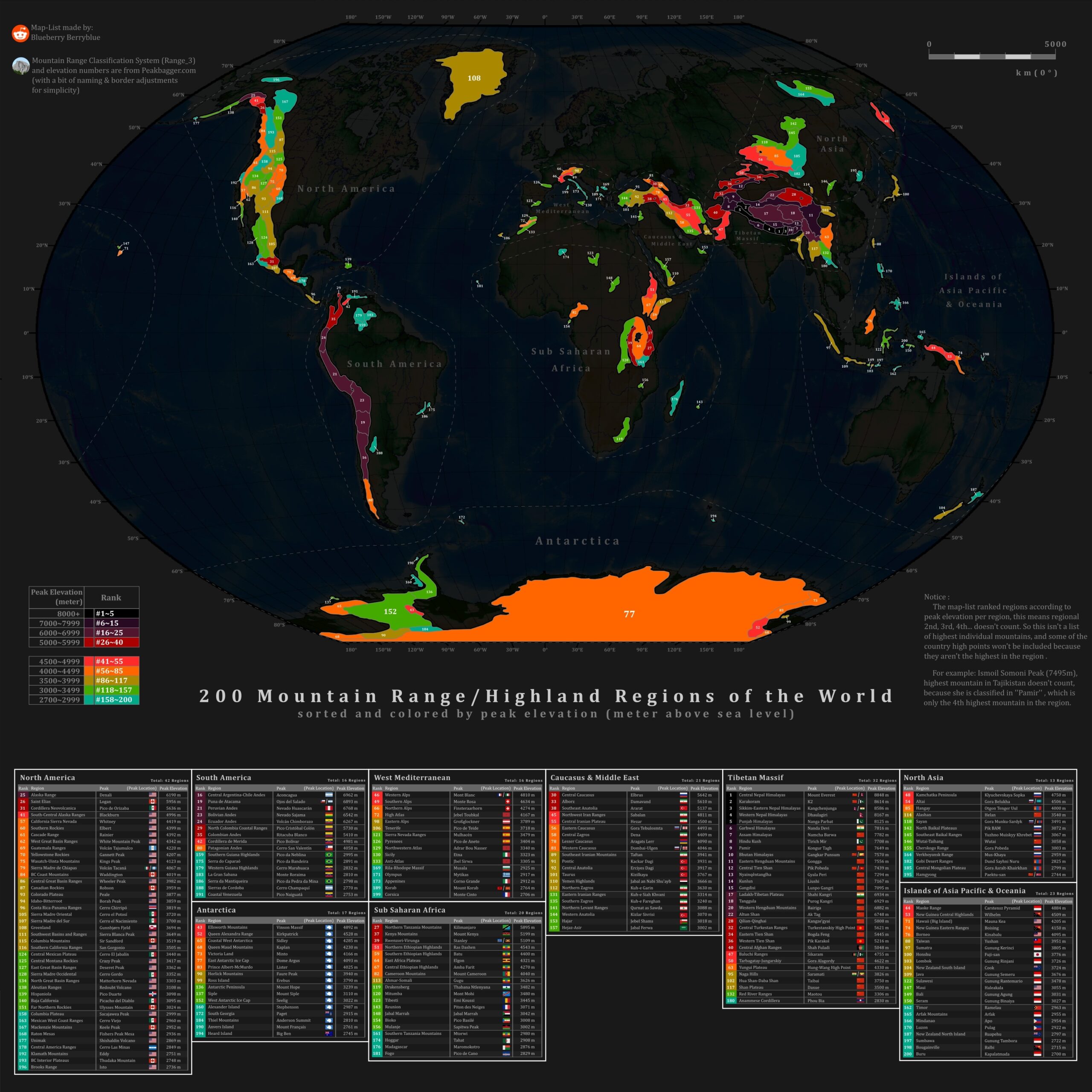 map world mountain ranges map world mountain ranges