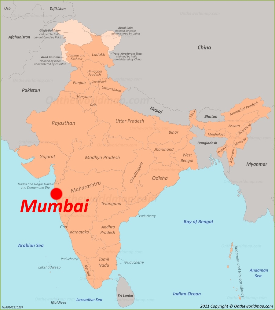 Mumbai Map India Discover Mumbai Bombay With Detailed Maps