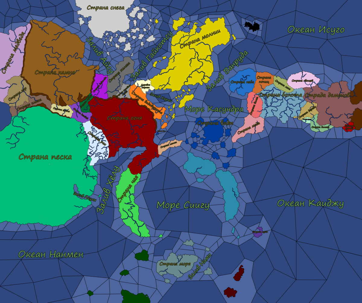 map of the naruto world map of the naruto world