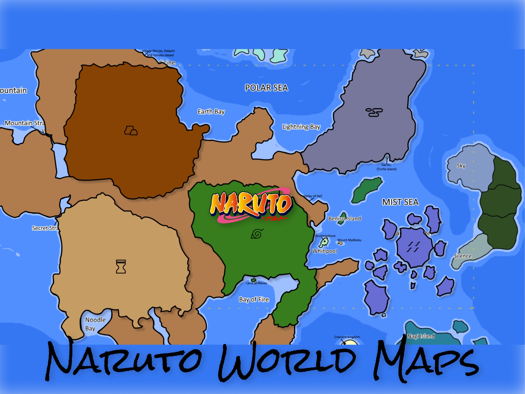 Naruto WorldMap By Subham Saha On Dribbble Naruto WorldMap By Subham Saha On Dribbble