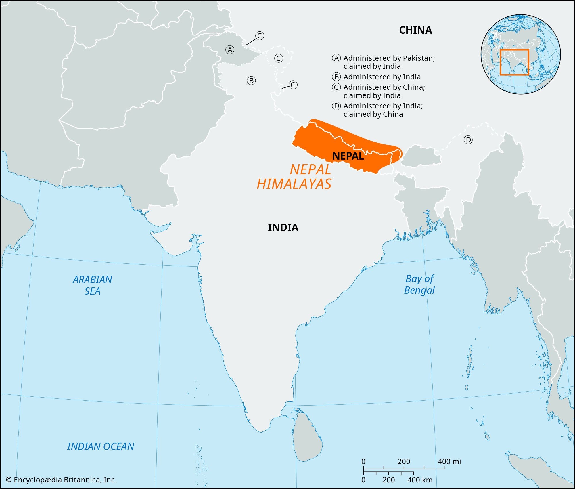 Nepal Himalayas Trekking Annapurna Everest Britannica