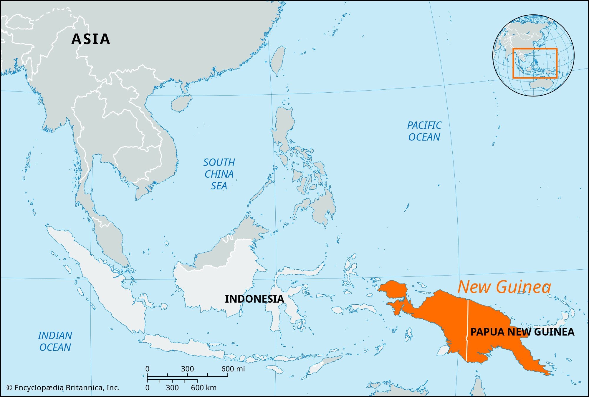 New Guinea History People Map Facts Britannica