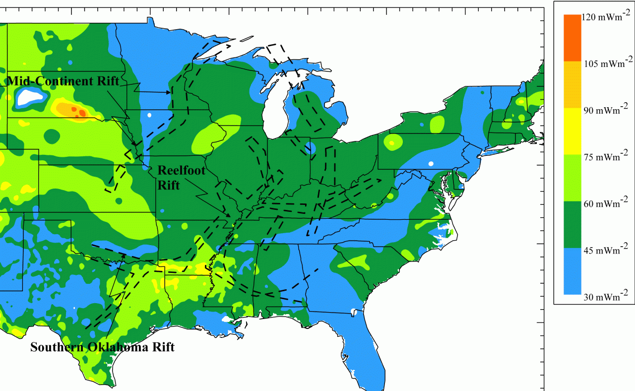 map of fault lines in united states