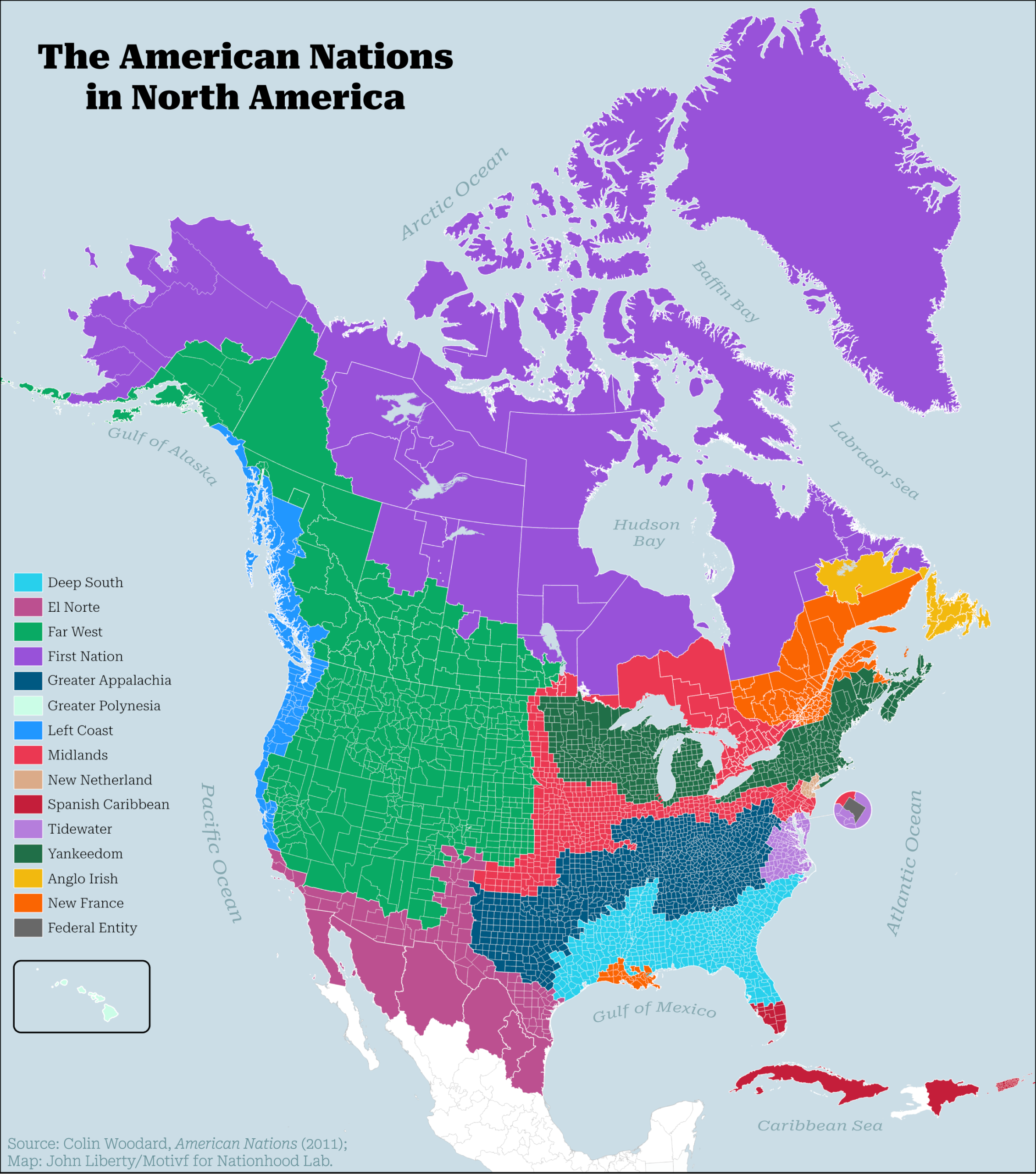 united states culture map