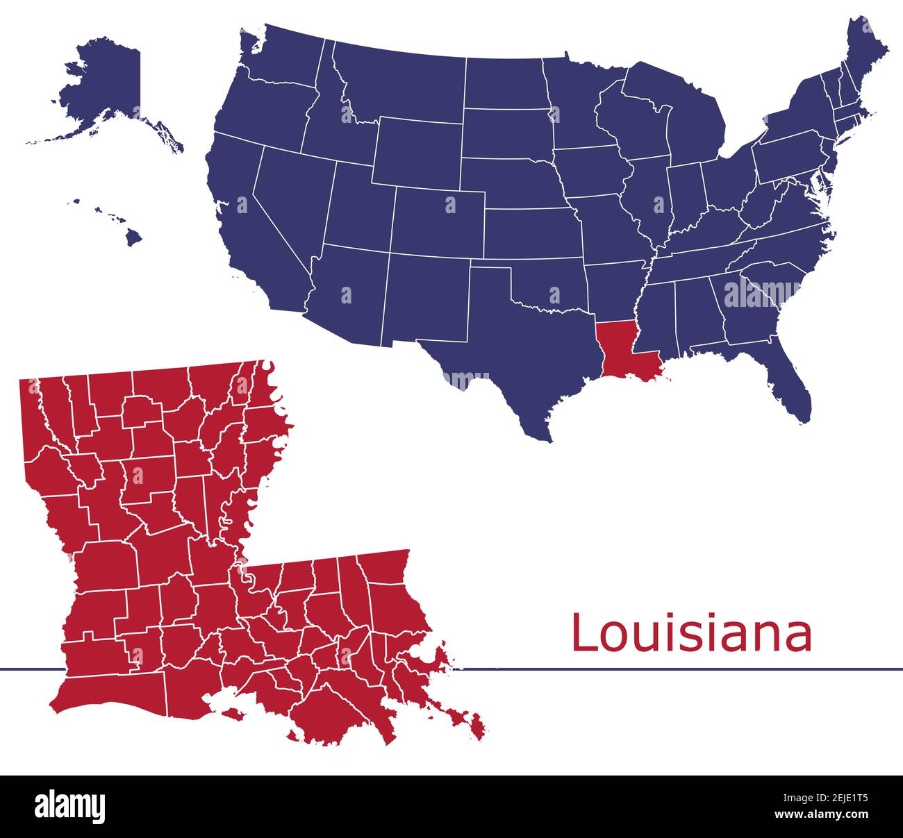 where is new orleans on the united states map