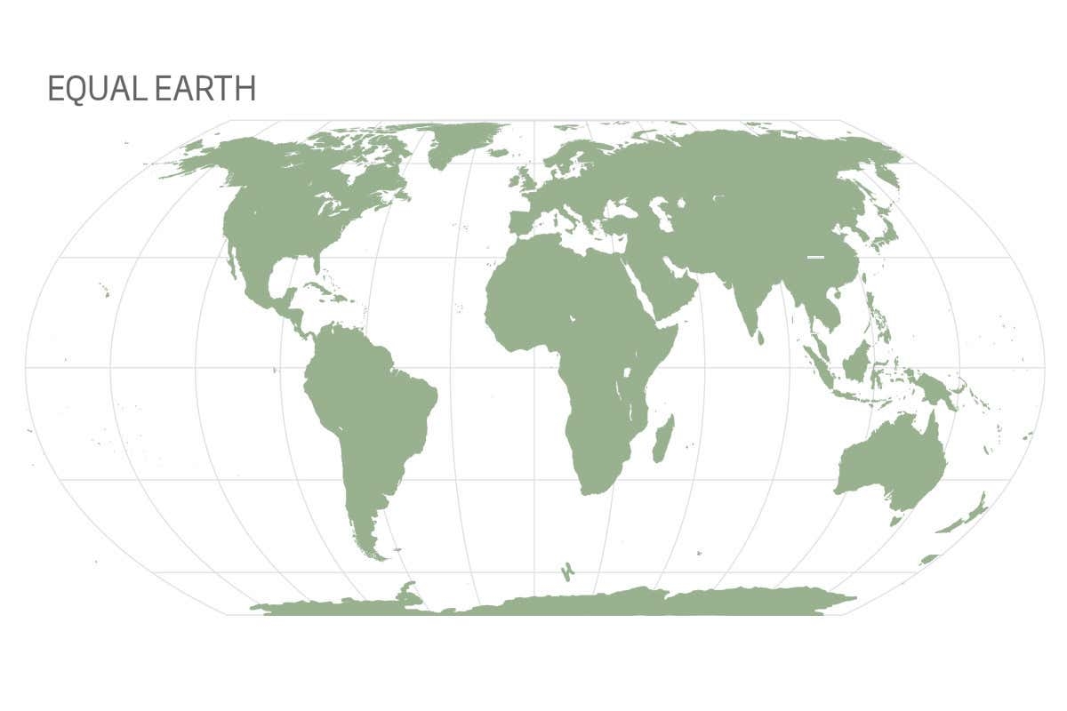 New World Map Is A More Accurate Earth And Shows Africa s Full Size New Scientist
