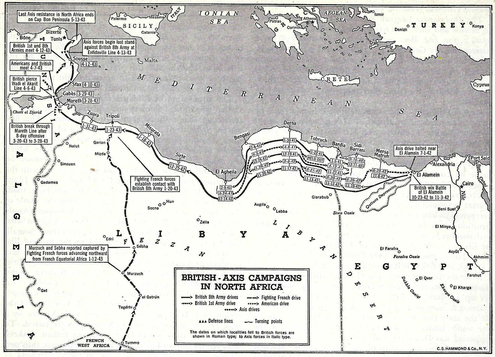 North Africa Campaigns Maps Battles Combatants Significance Britannica